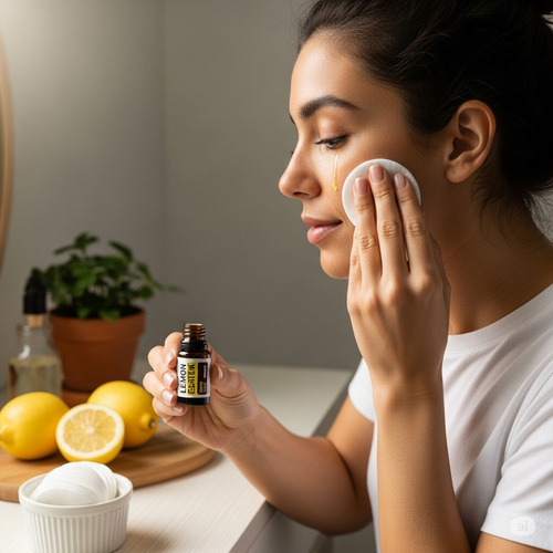 Lemon Essential Oil for Dark Spots