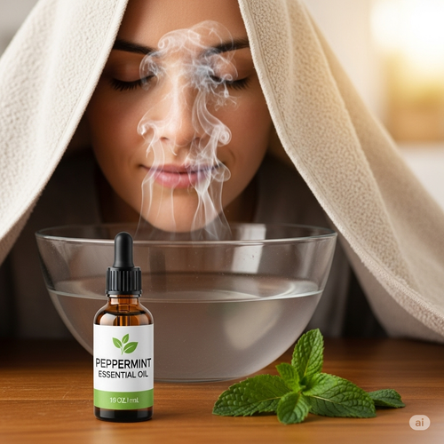 How To Use Peppermint Essential Oil For Sinus Relief