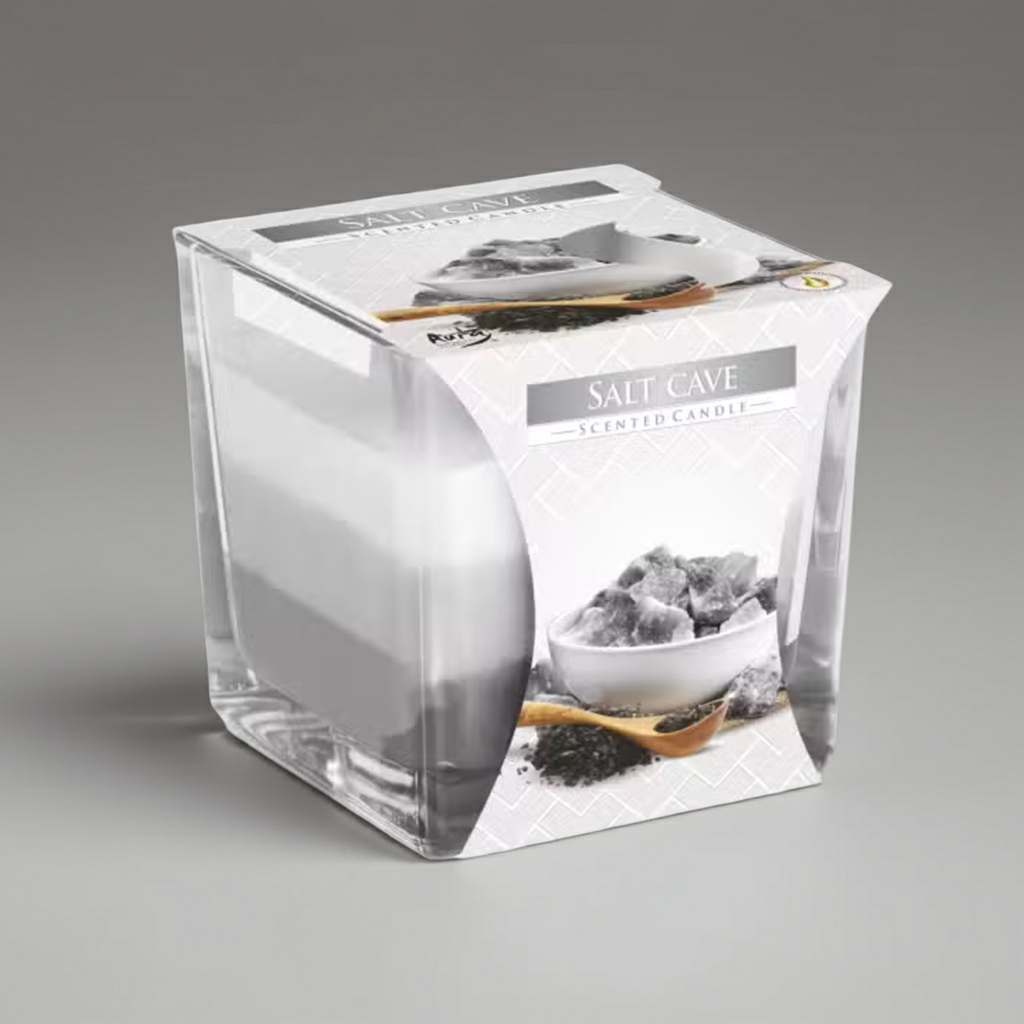 Double Wick Rainbow Candle: Salt Cave - 570g