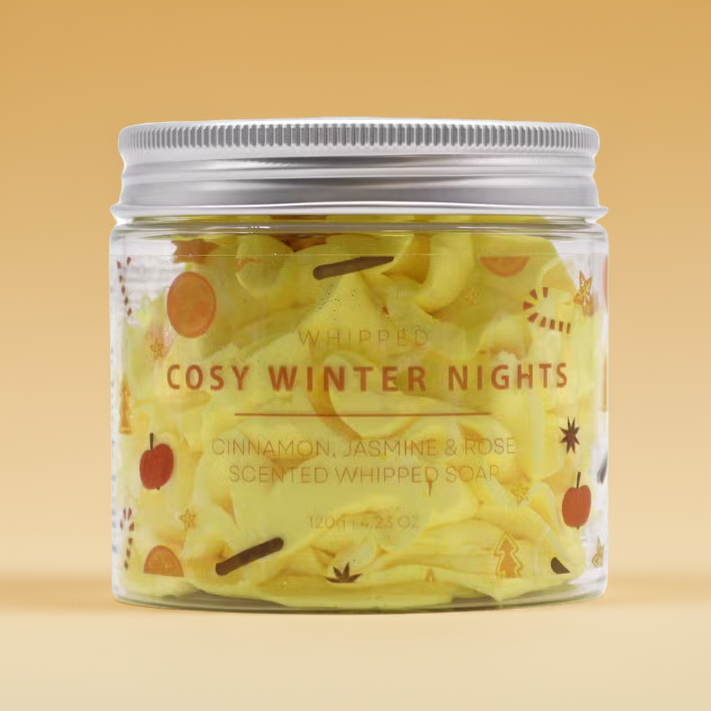 Whipped Soap: Cinnamon, Jasmine & Rose - 120g