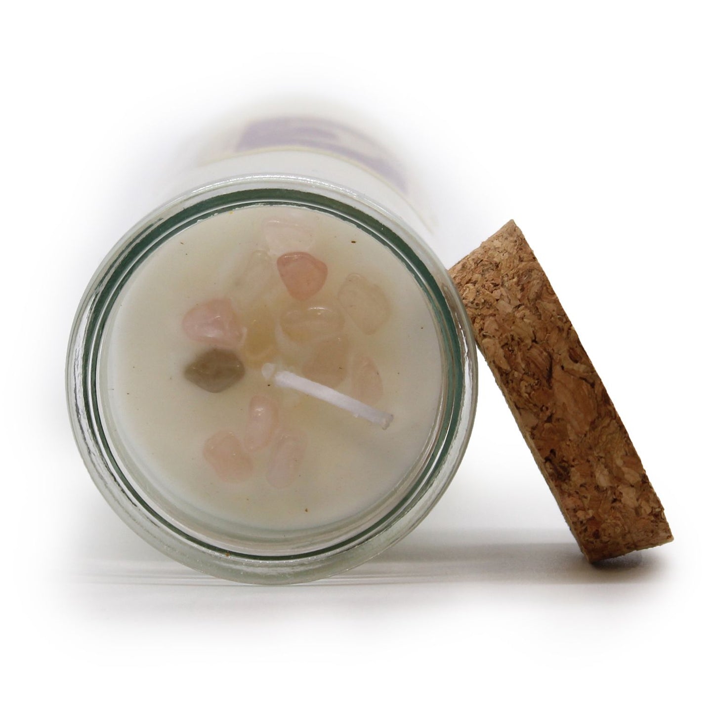 Magic Spell Candle: Love - Rose Quartz