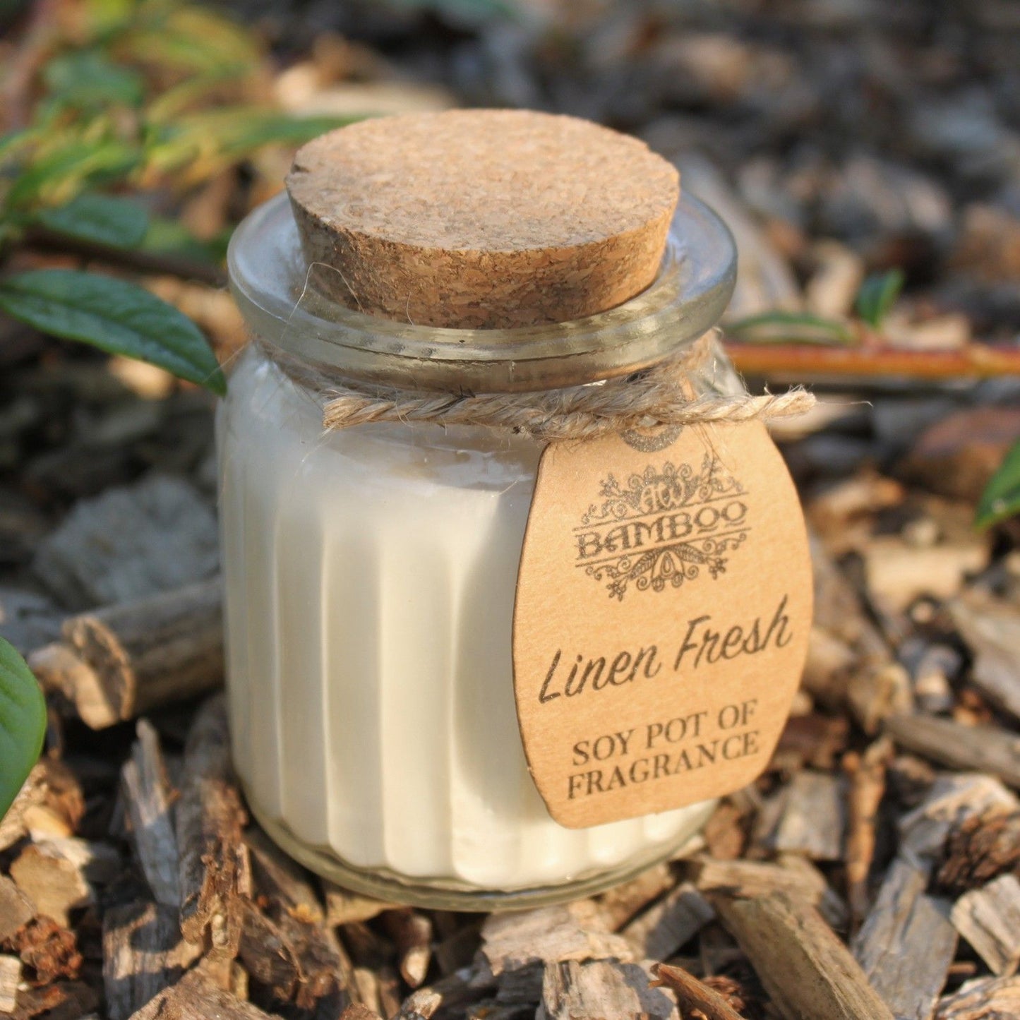 Fragrance Candle Pots: Linen Fresh - (Set of 2)
