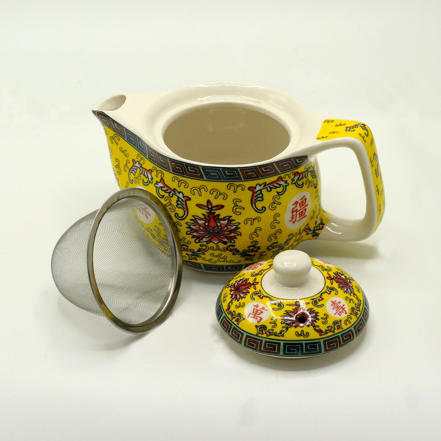 Herbal Teapot: Long Life Oriental Design - 350ml