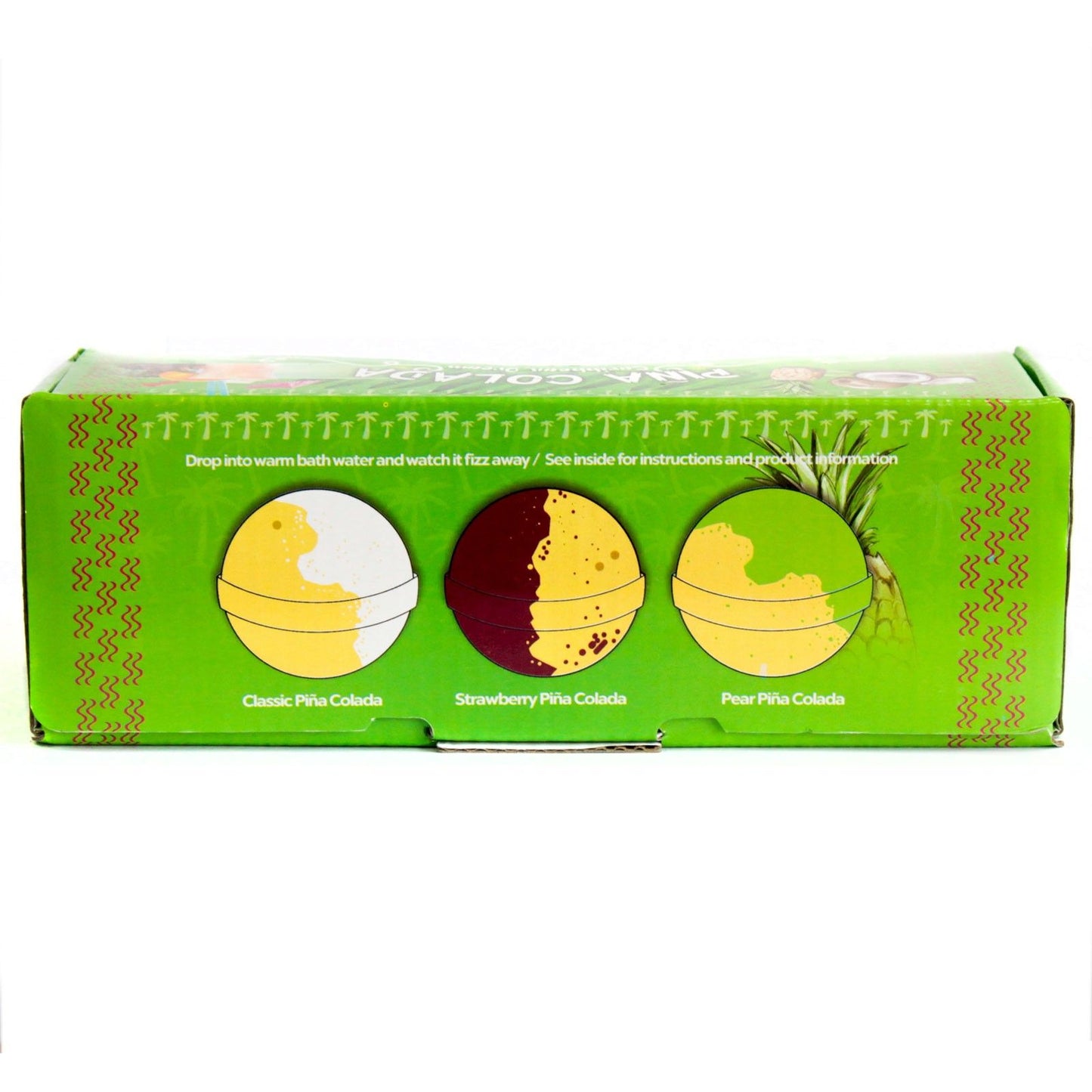 Cocktail Bath Bomb Pack: Piña Colada