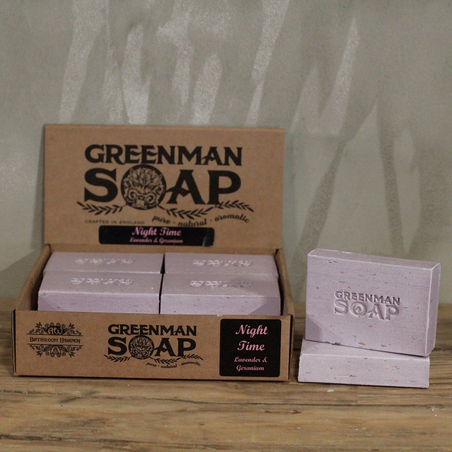 Soap Slice: Lavender & Geranium - Approx 100g
