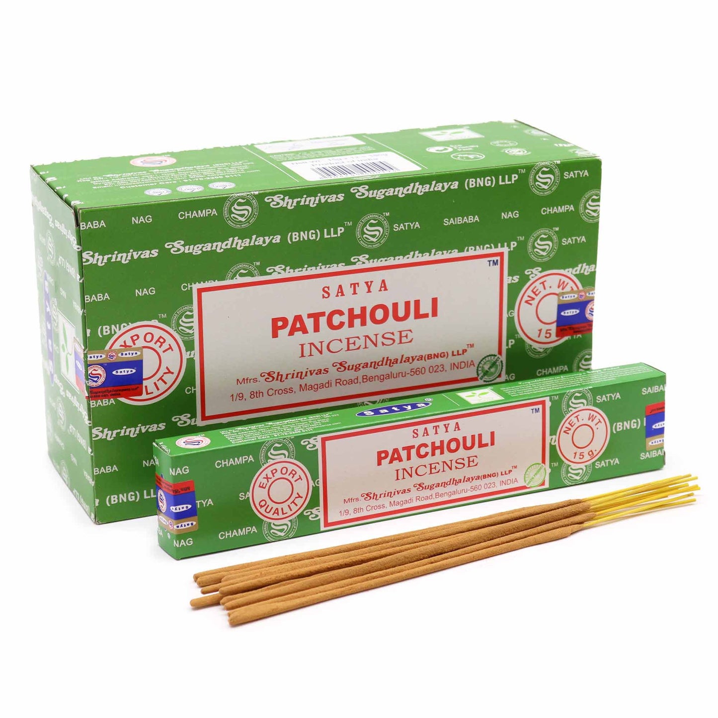Satya Incense Sticks - Patchouli