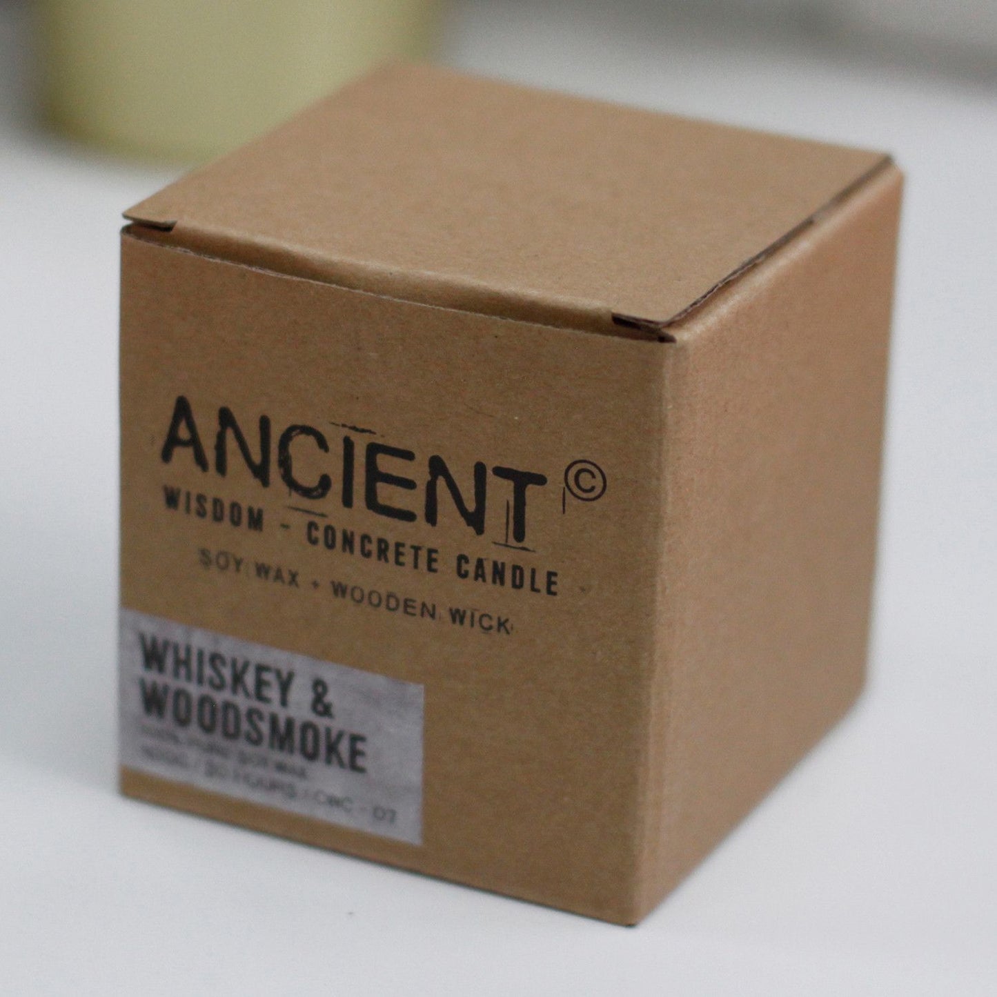 Concrete Candle - Brandy Butter