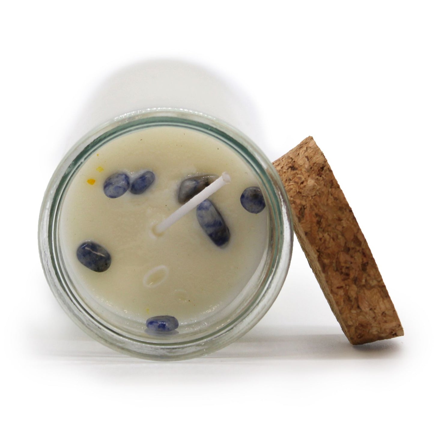 Magic Spell Candle: Protection - Sodalite