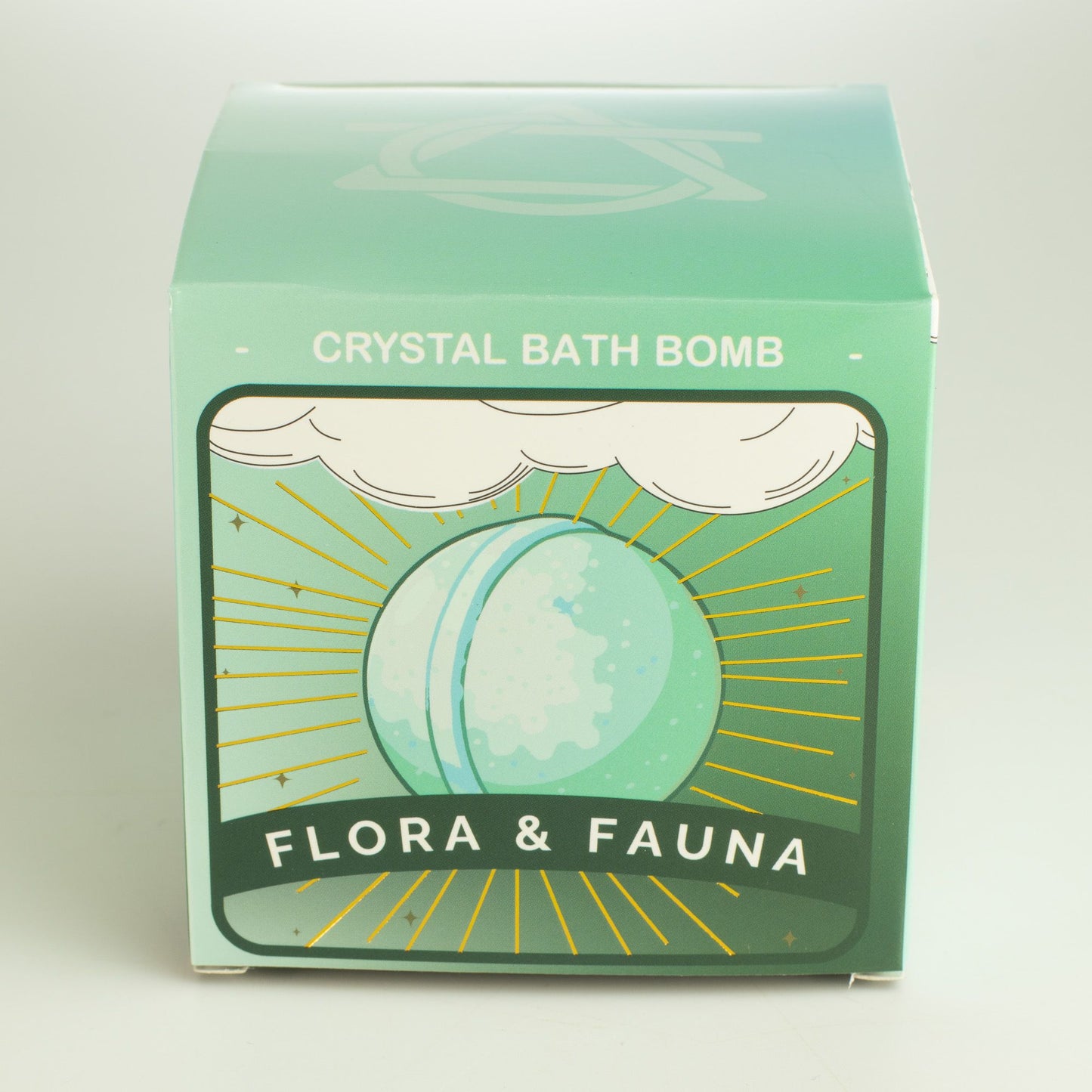 Elemental Crystal Bath Bomb: Flora & Fauna - 180g
