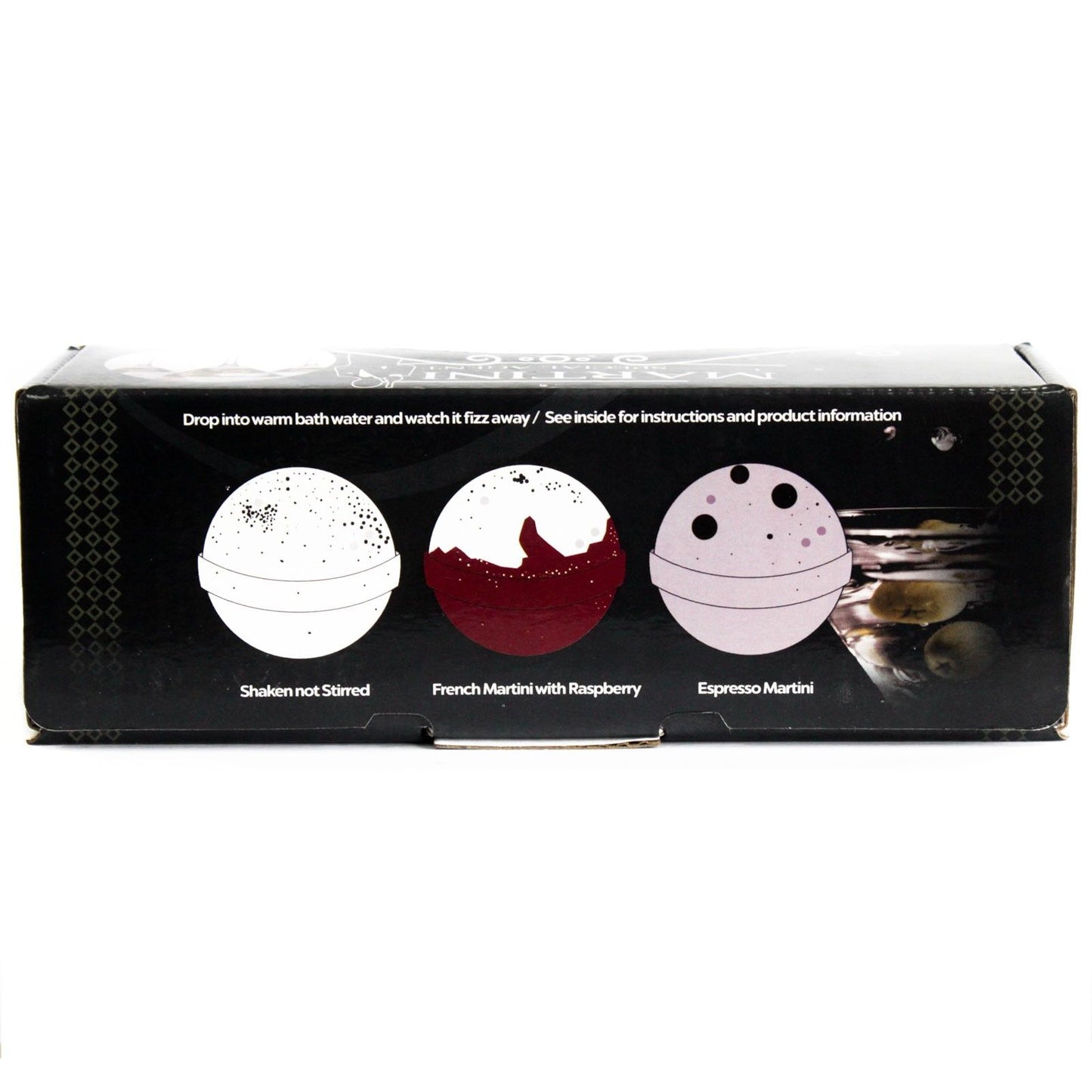 Cocktail Bath Bomb Pack: Martini