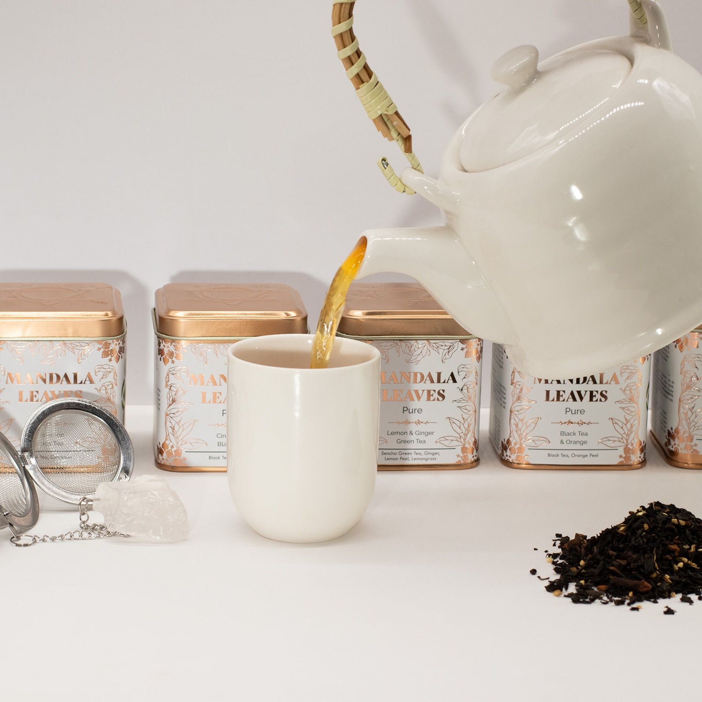 Mandala Leaves: Cinnamon Black Tea - 50g