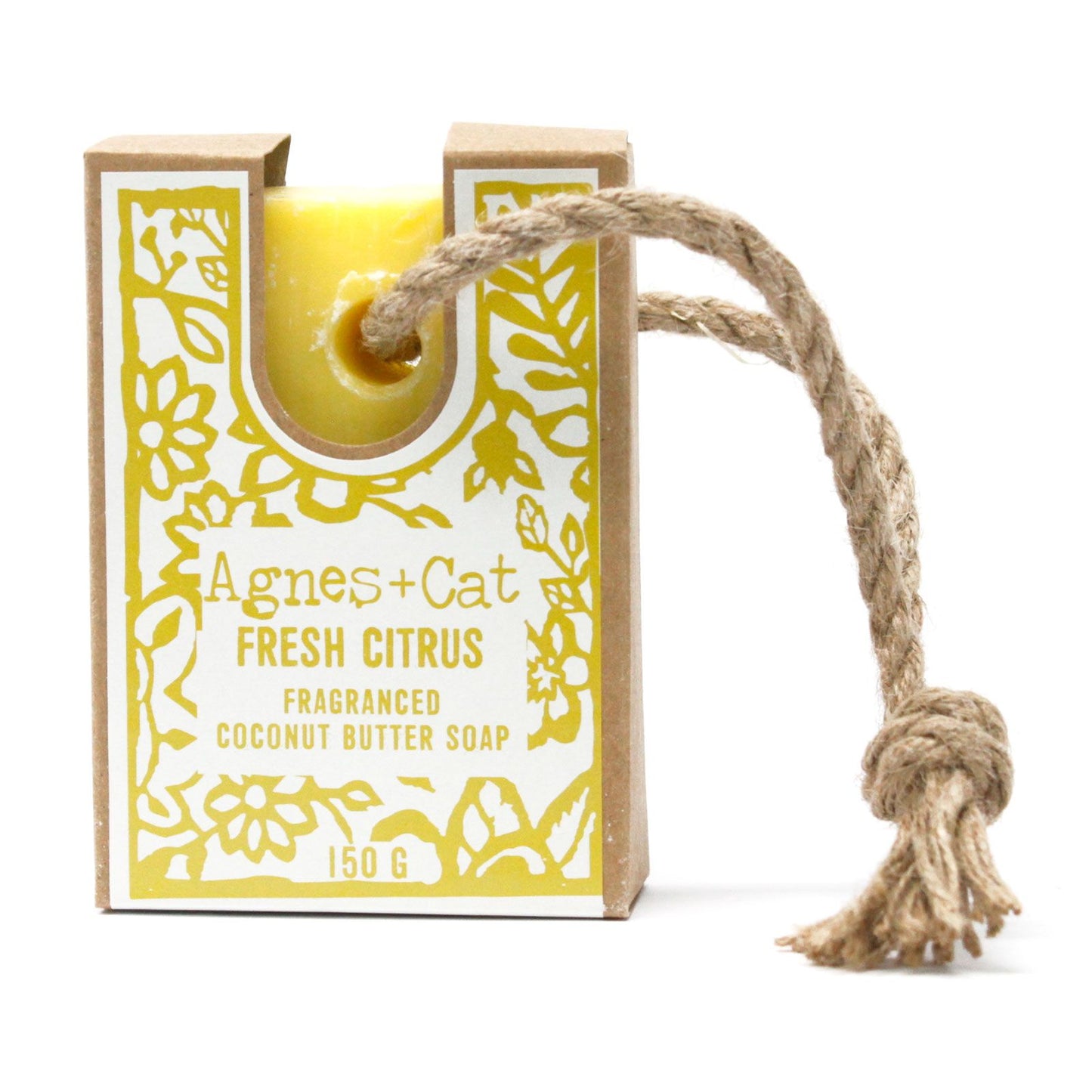 Soap On A Rope: Fresh Citrus - 150g