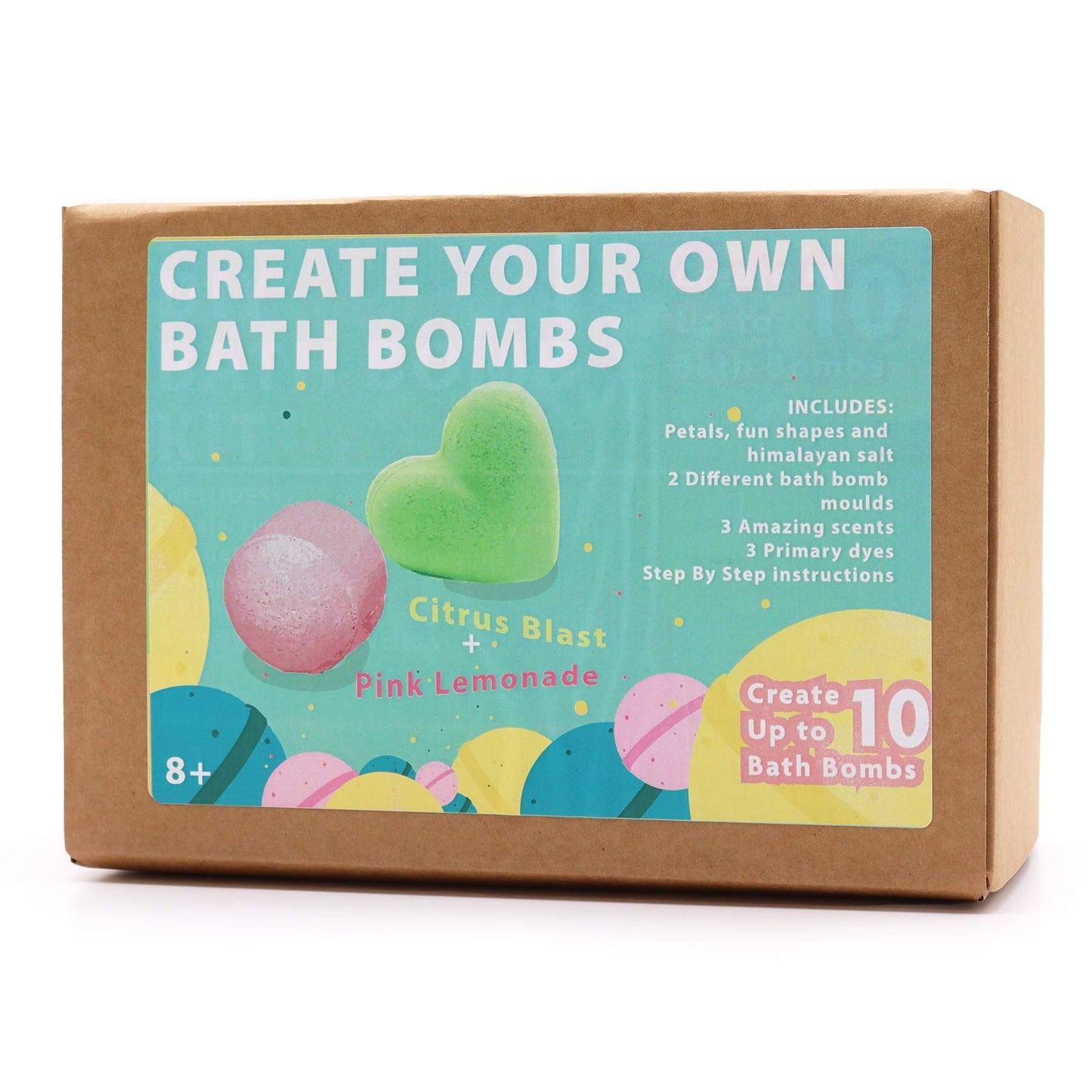 DIY Bath Bomb Kit - Pink Lemonade & Citrus