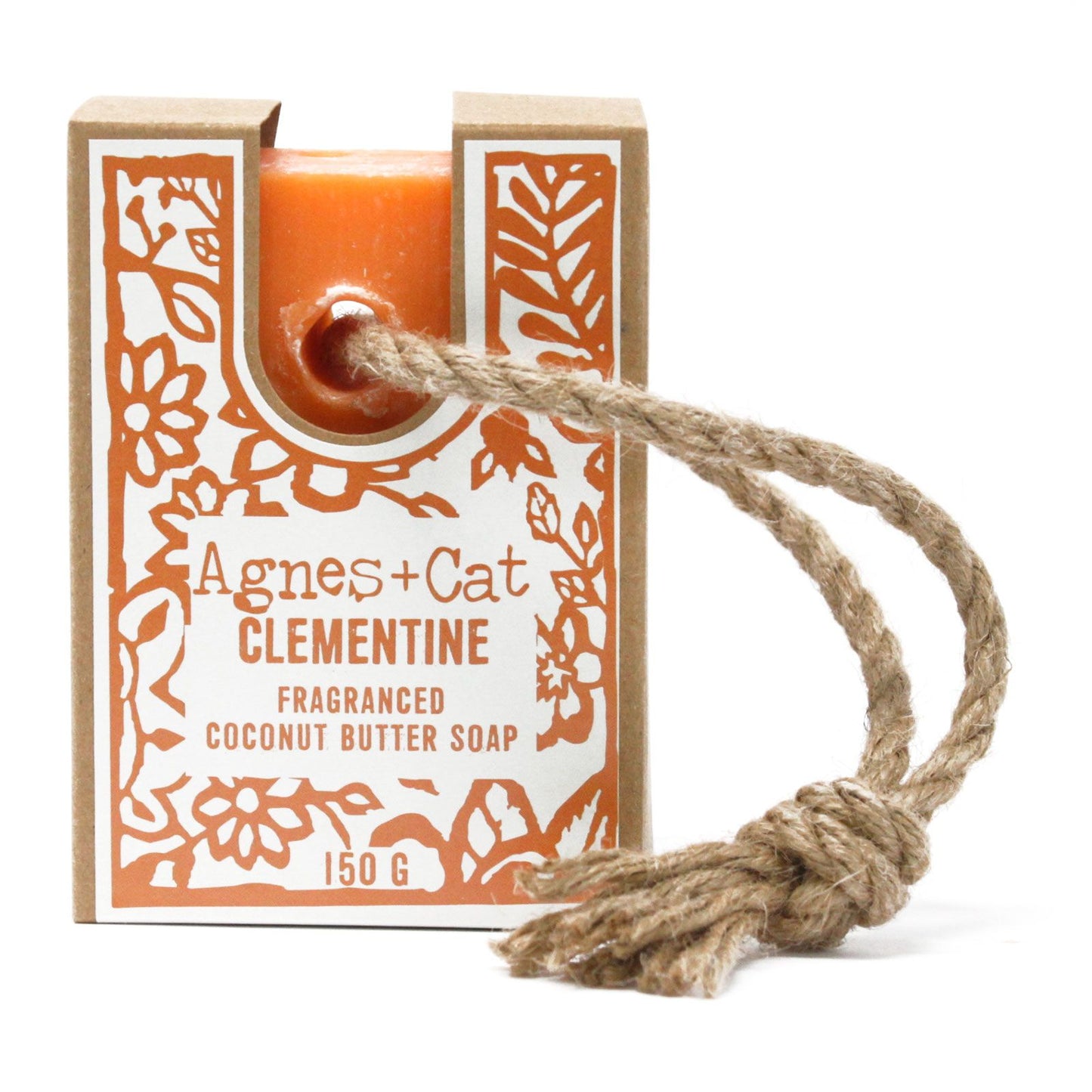 Soap On A Rope: Clementine - 150g