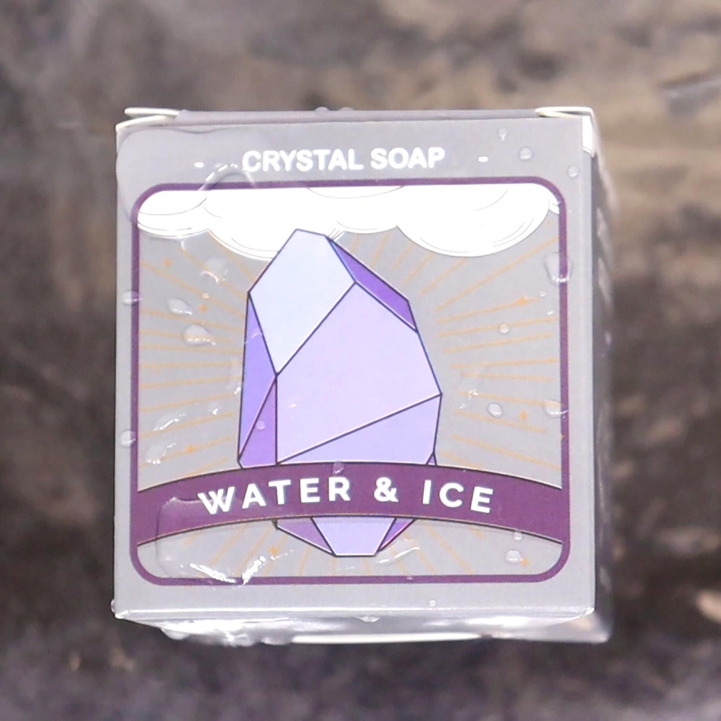 Crystal Elemental Soap: Water & Ice - Approx 113g