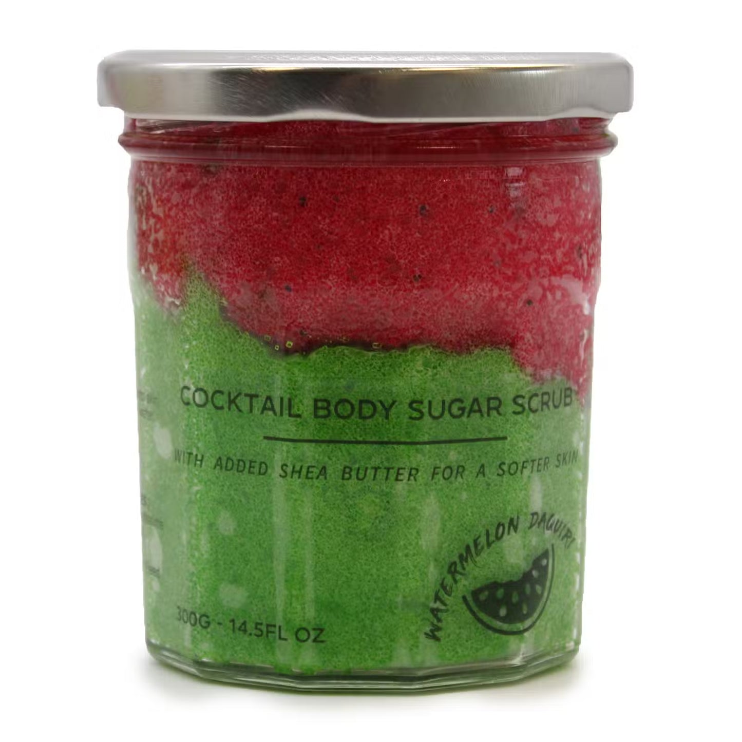 Watermelon Daiquiri Exfoliating Sugar Body Scrub: Silky Smooth Skin - 300g - Bath & Soak