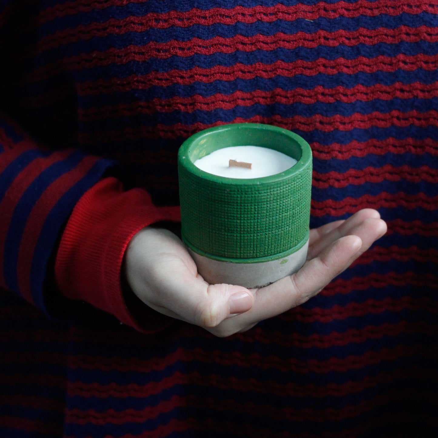 Concrete Candle - Brandy Butter