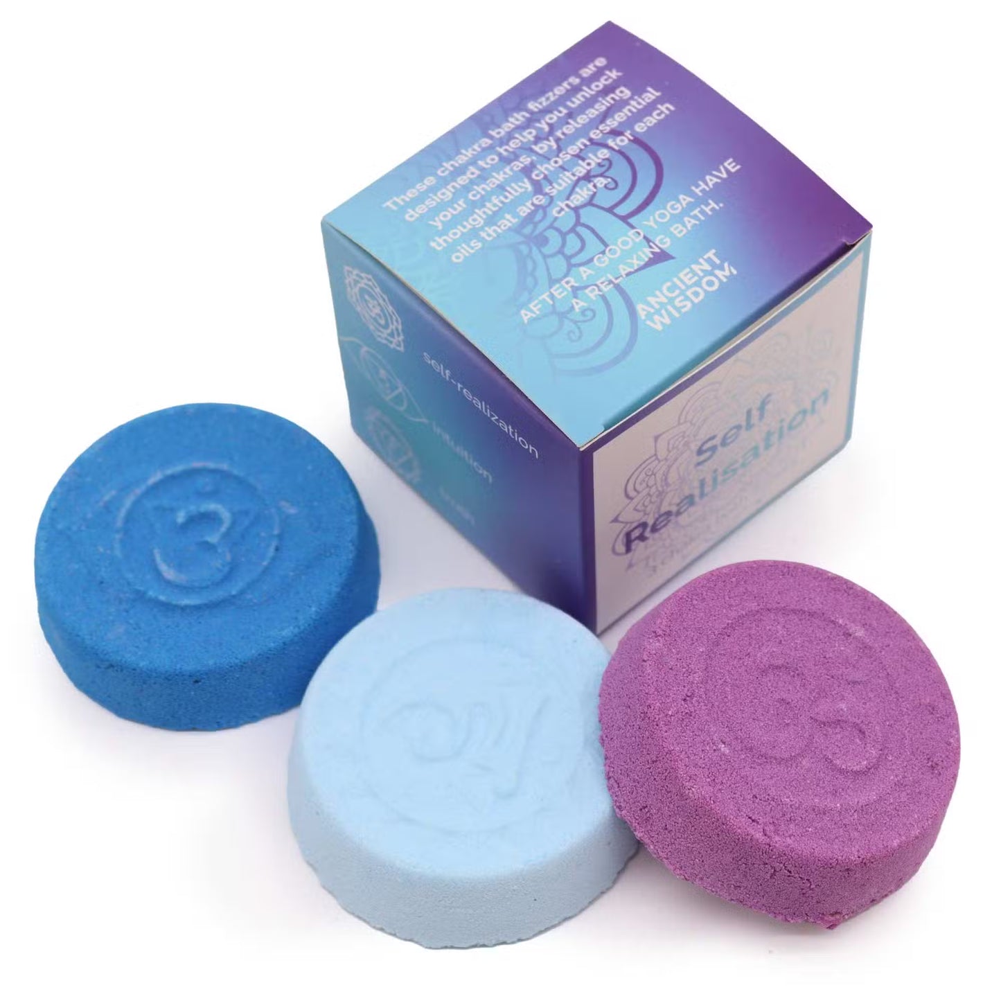 Self Realisation Chakra Bath Bomb Fizzers With Essential Oils - Bath & Soak