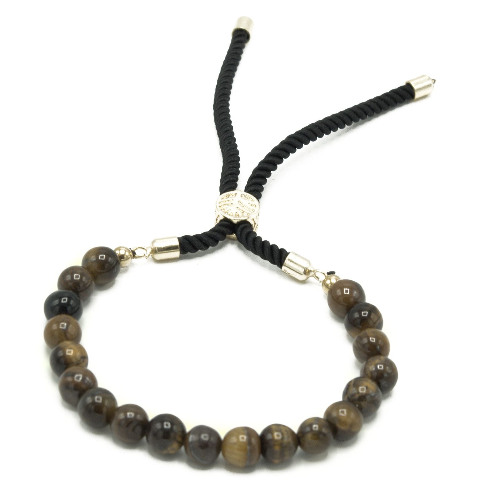 Tiger Eye Bracelet: Protection & Confidence - 18k Gold Plated
