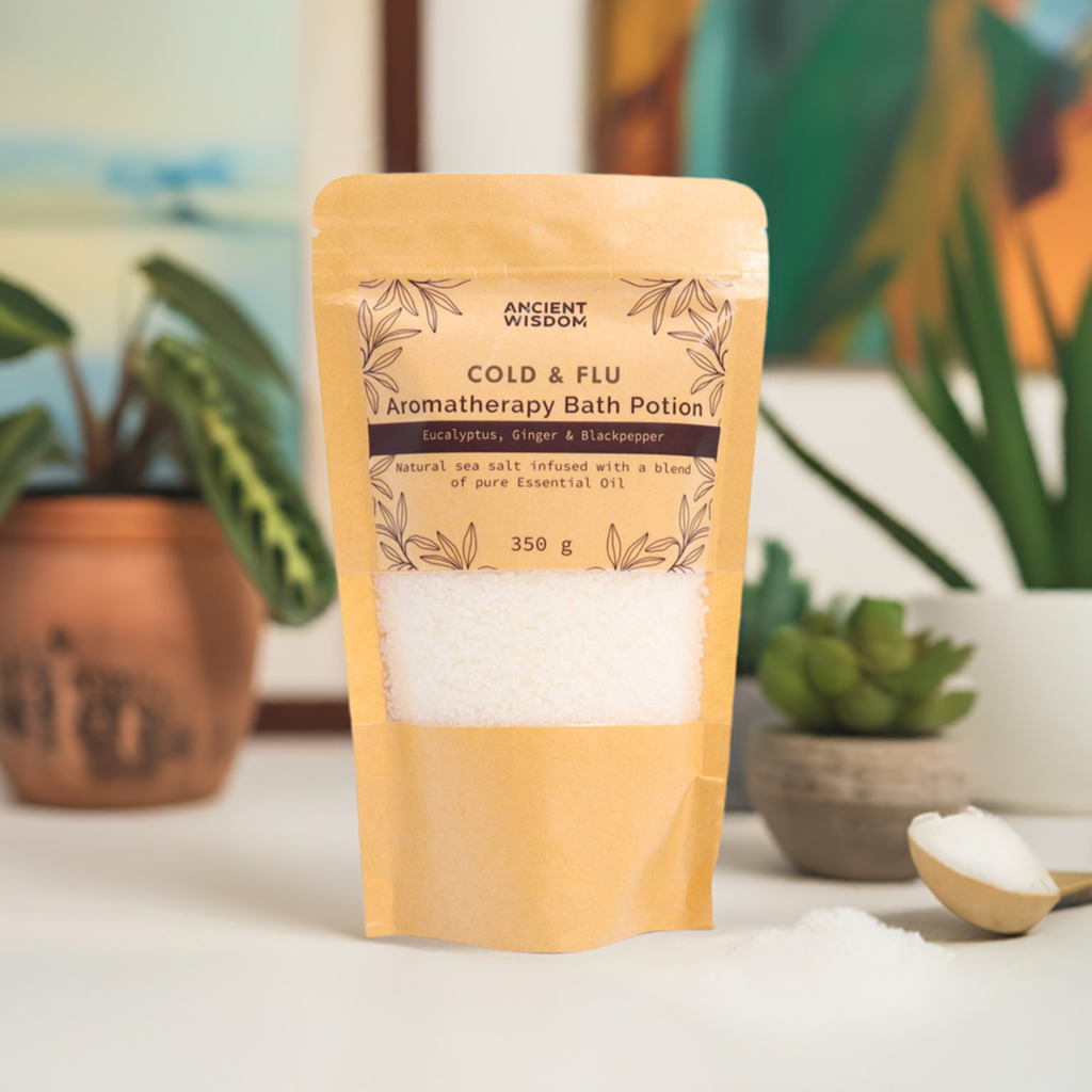 Eucalyptus, Ginger & Blackpepper Bath Salt - 350g
