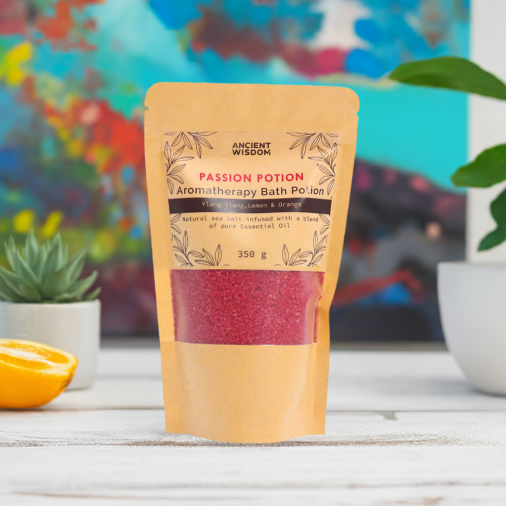 Ylang Ylang, Lemon & Orange Aromatherapy Bath Salt - 350g
