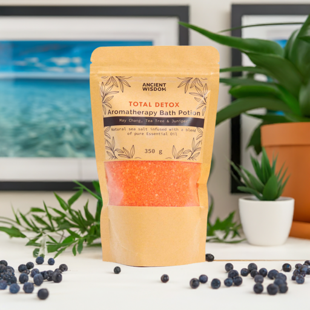 May Chang, Tea Tree & Juniper Aromatherapy Bath Salt - 350g
