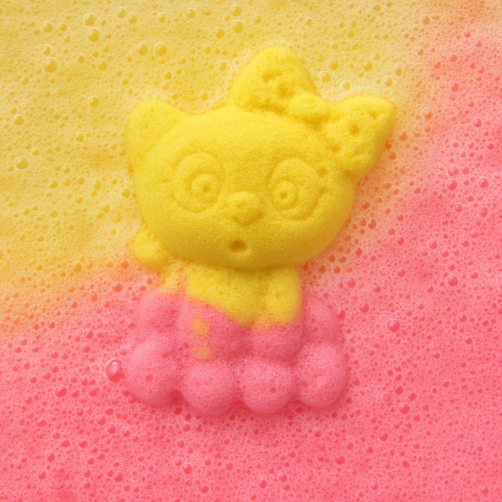 🐱 Banana Scented Cat Bath Bomb For Kids - 80g - Bath & Soak