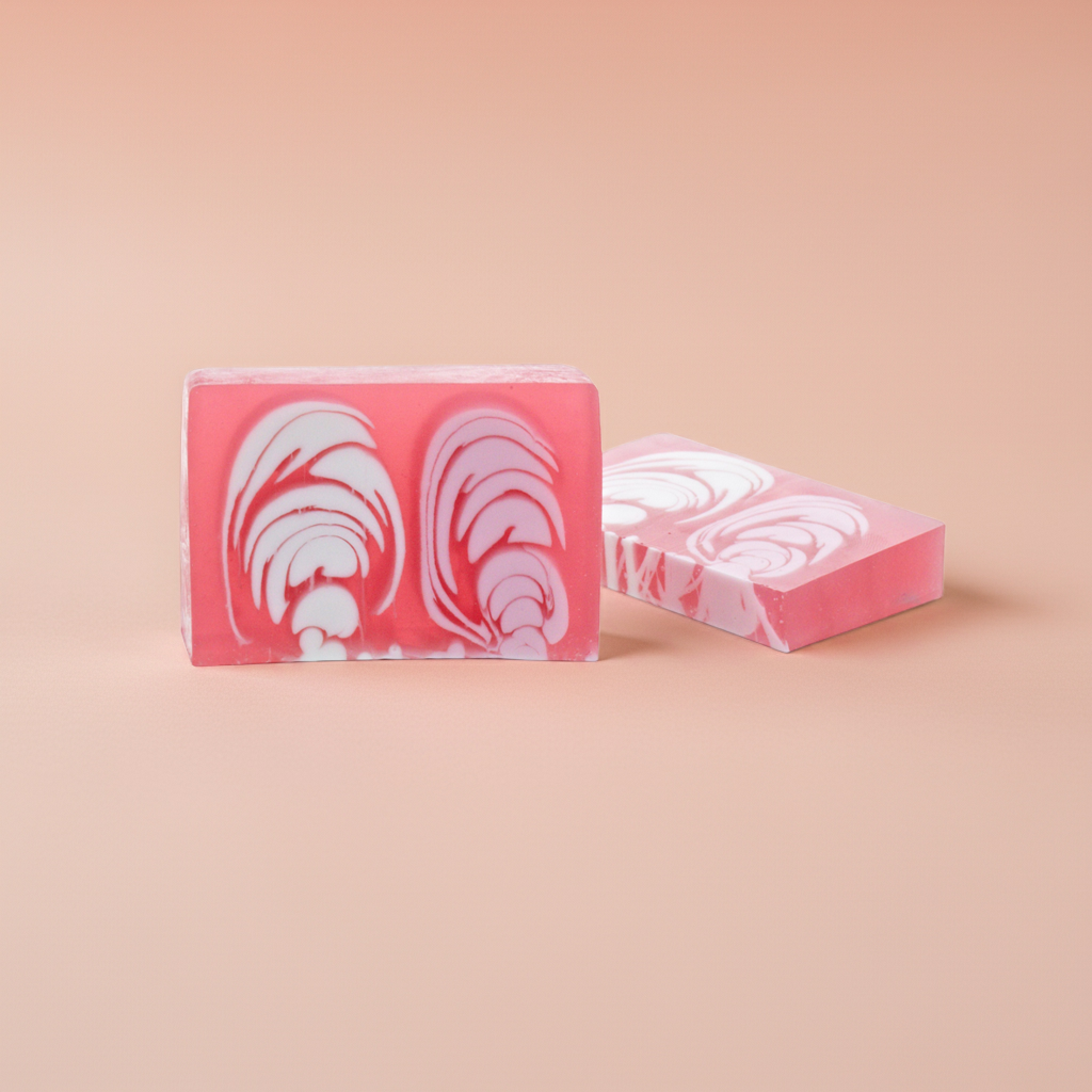 Handcrafted Soap: Rose - Approx 100g