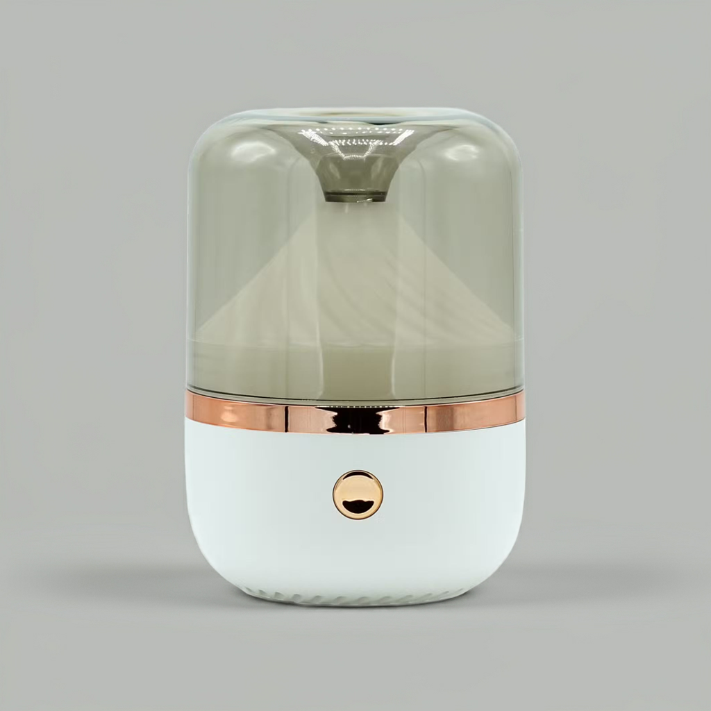 Aroma Diffuser: Humidify & Relax - White & Bronze