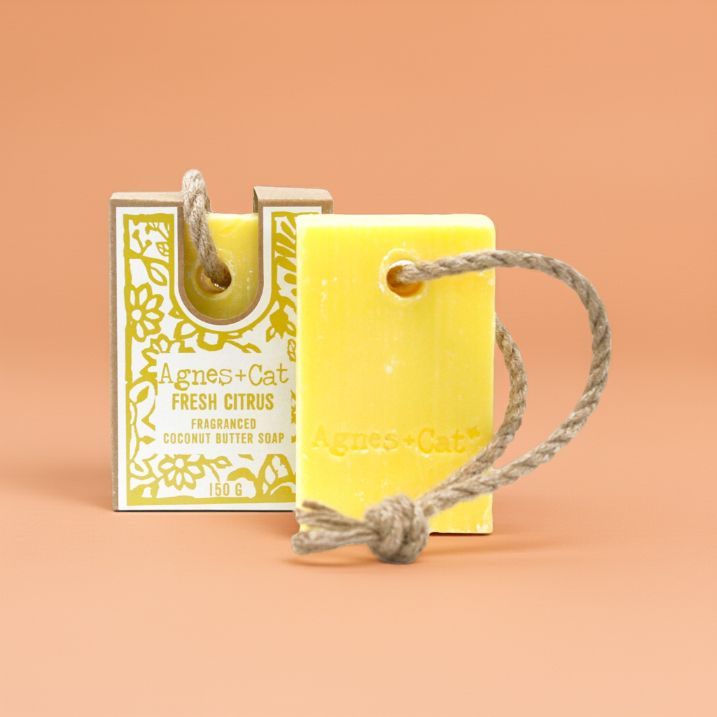 Soap On A Rope: Fresh Citrus - 150g