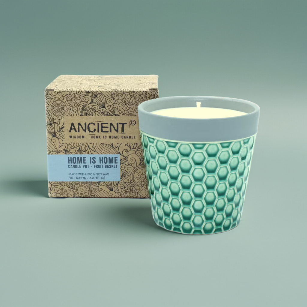 Fruit Basket Scented Candle Pot - 45 Hour Burn