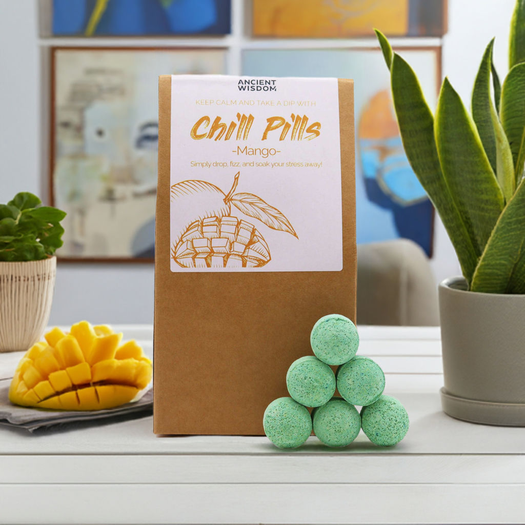 Mango Chill Pill Bath Bombs - 350g