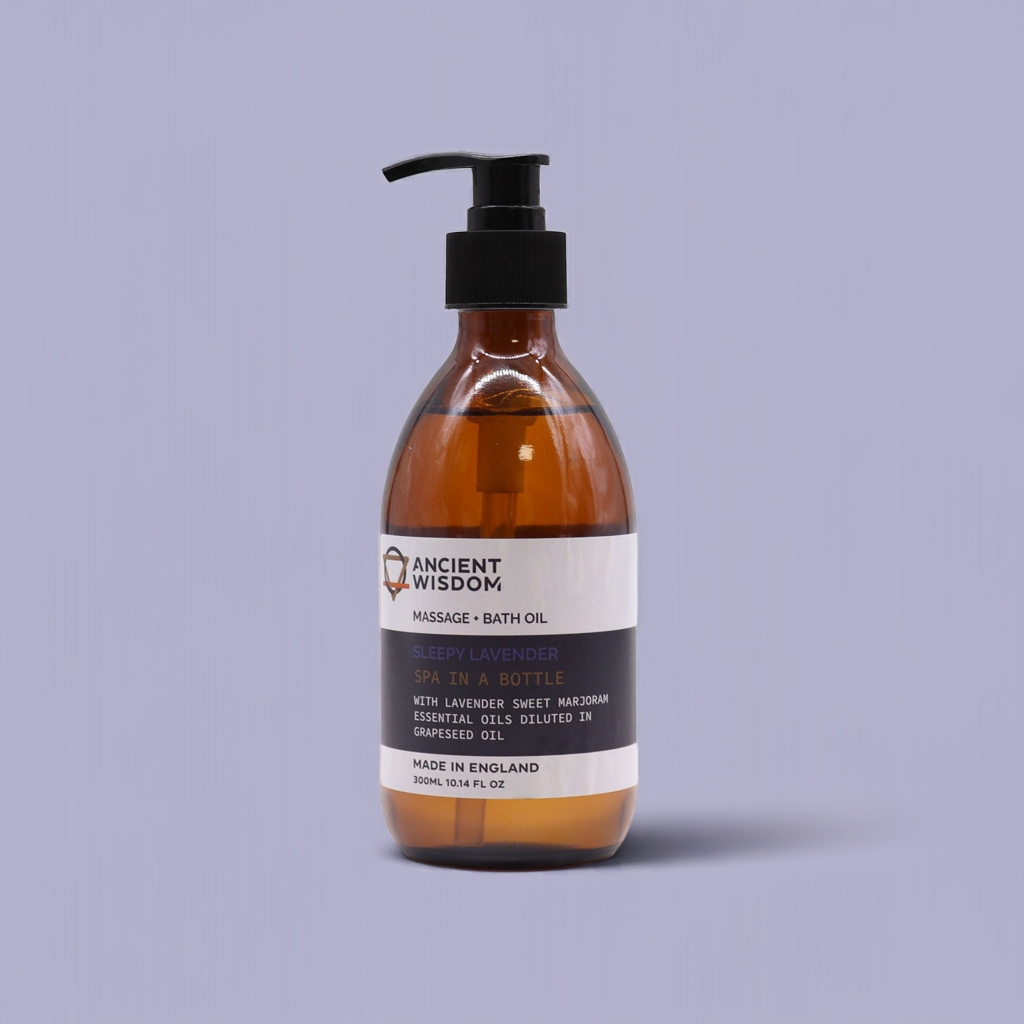 Lavender + Sweet Marjoram Massage Oil: Deep Sleep - 300ml