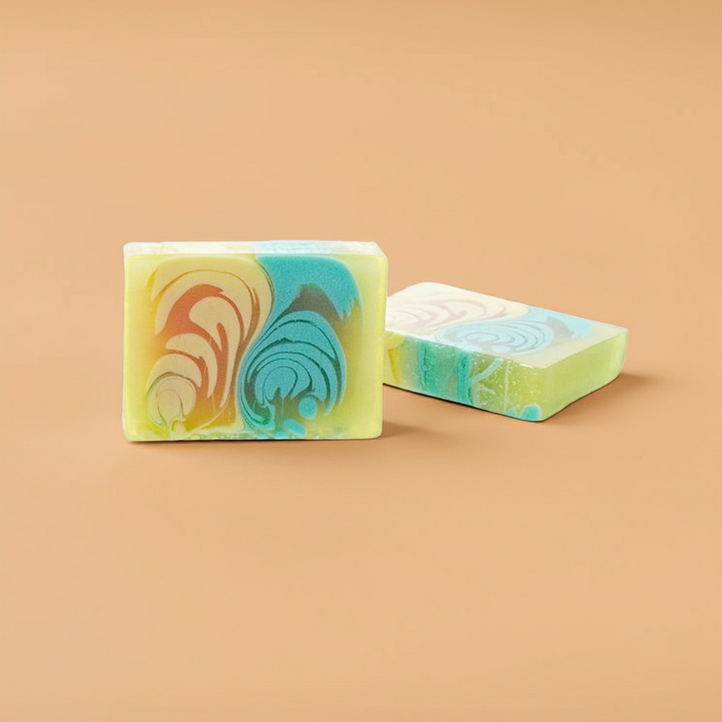 Handcrafted Soap: Melon - Approx 100g