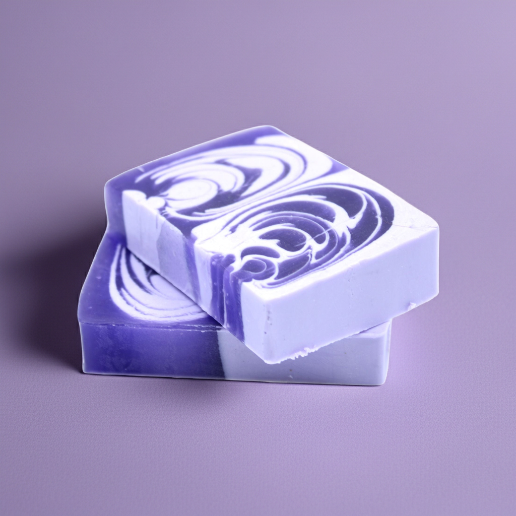 Handcrafted Soap: Lilac - Approx 100g