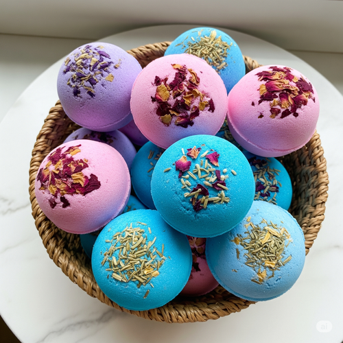What Essential Oils Are Commonly Used In Bath Bombs And What Are Their Benefits?
