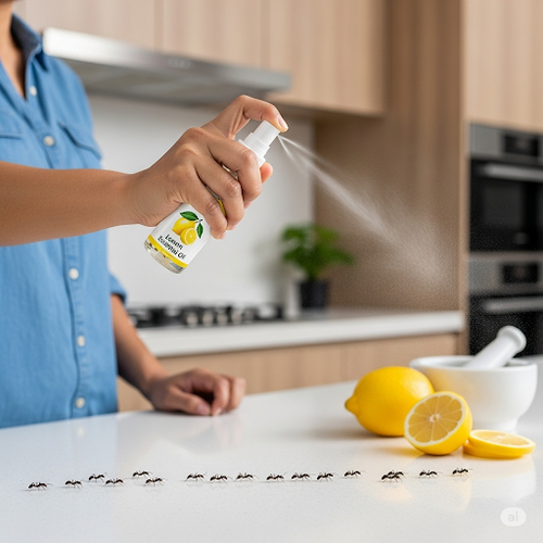 Does Lemon Essential Oil Repel Spiders & Ants