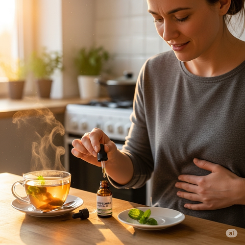 Peppermint Essential Oil Uses For Stomach Ache