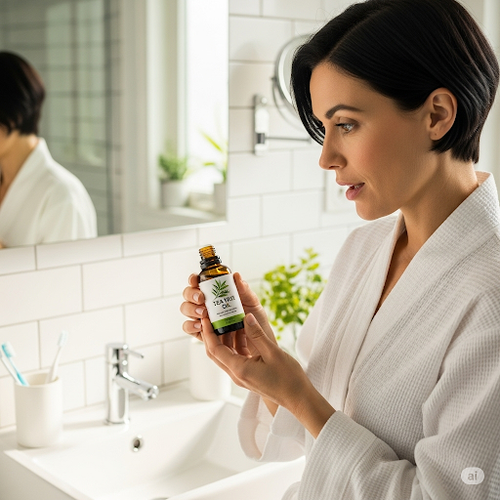 Tea Tree Essential Oil: For Hair Growth