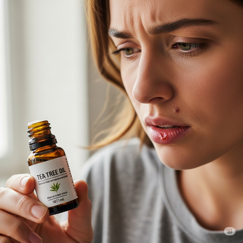 Can I Put Tea Tree Oil On A Cold Sore?