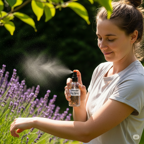 DIY Lavender Essential Oil Bug Spray Recipe
