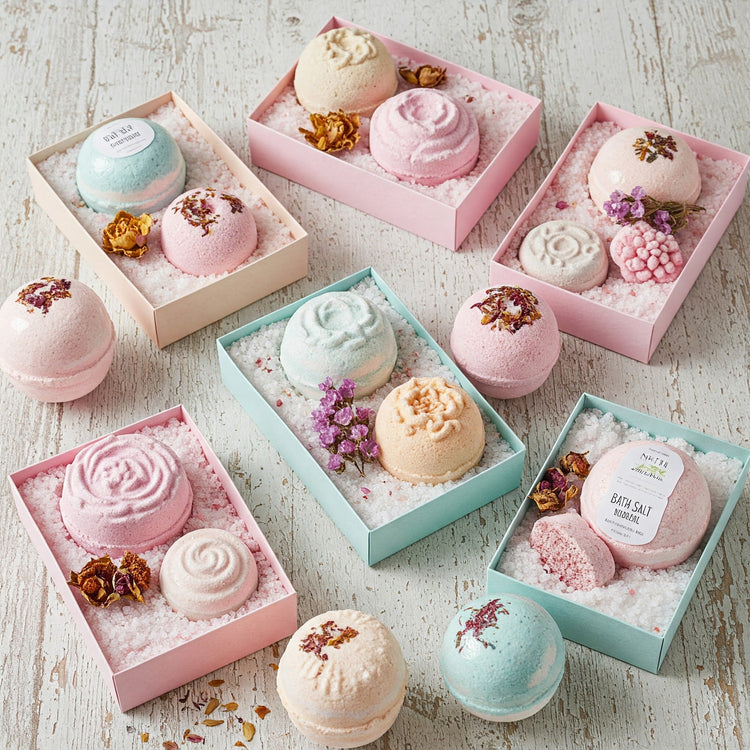 Bath Bomb & Bath Salt Gift Sets