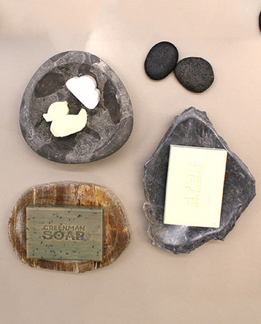 Stone & Wood Soap Dishes