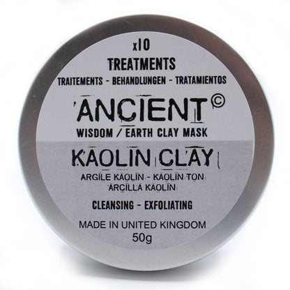 Kaolin Clay Face Mask: Deep Cleansing - 50g
