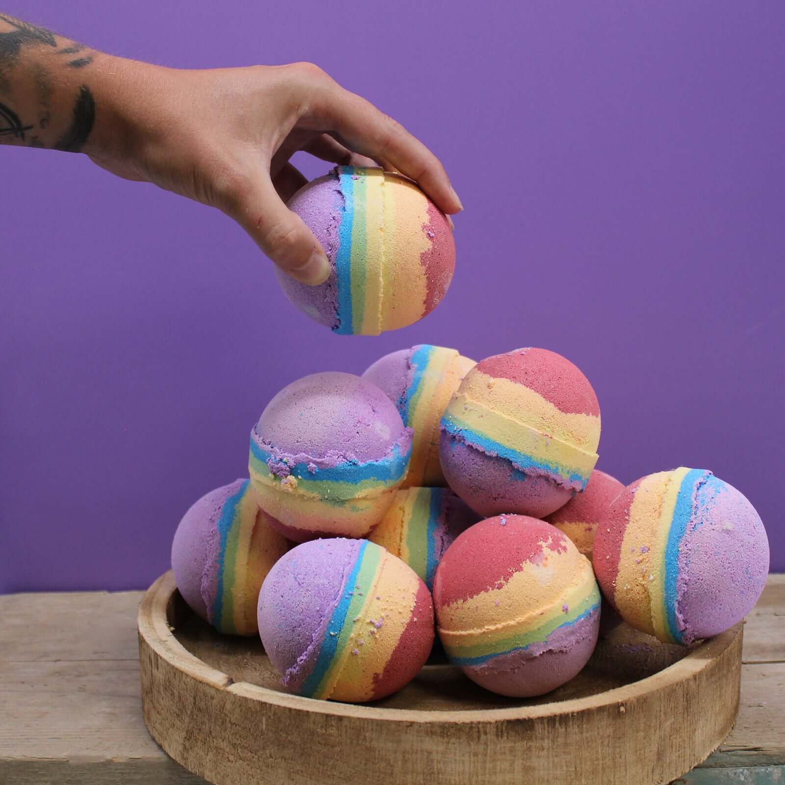 Fruit Salad Rainbow Bath Bomb - 230g