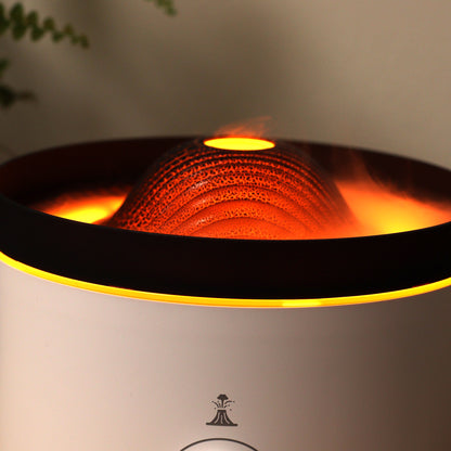 Volcano Aroma Diffuser: Flame & Mist Effects - 560ml Tank