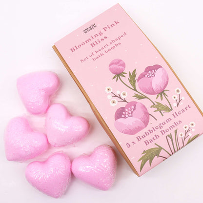 Pack of 5 Bath Bombs - Bubblegum - Bath & Soak