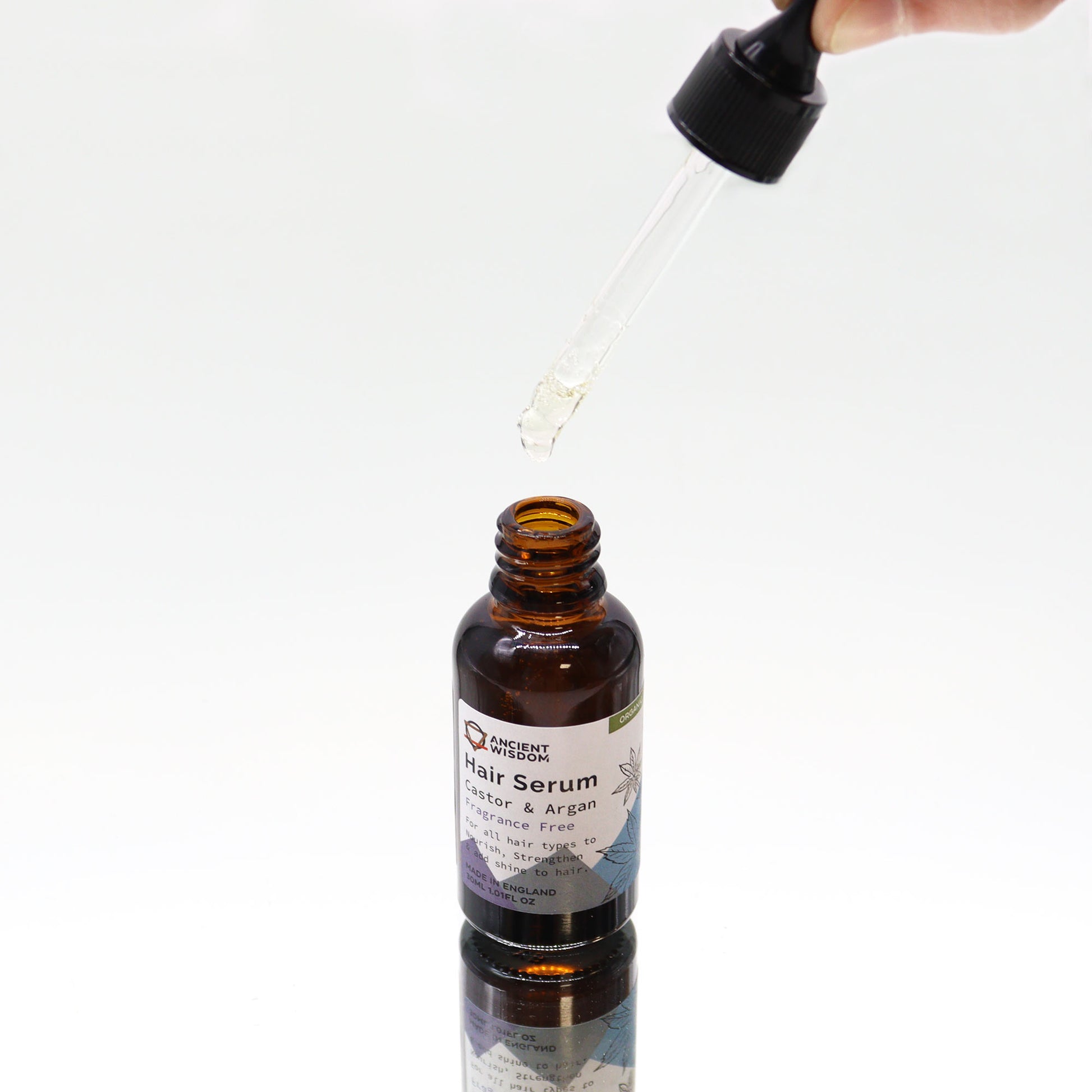 Fragrance-Free Organic Hair Serum - 30ml