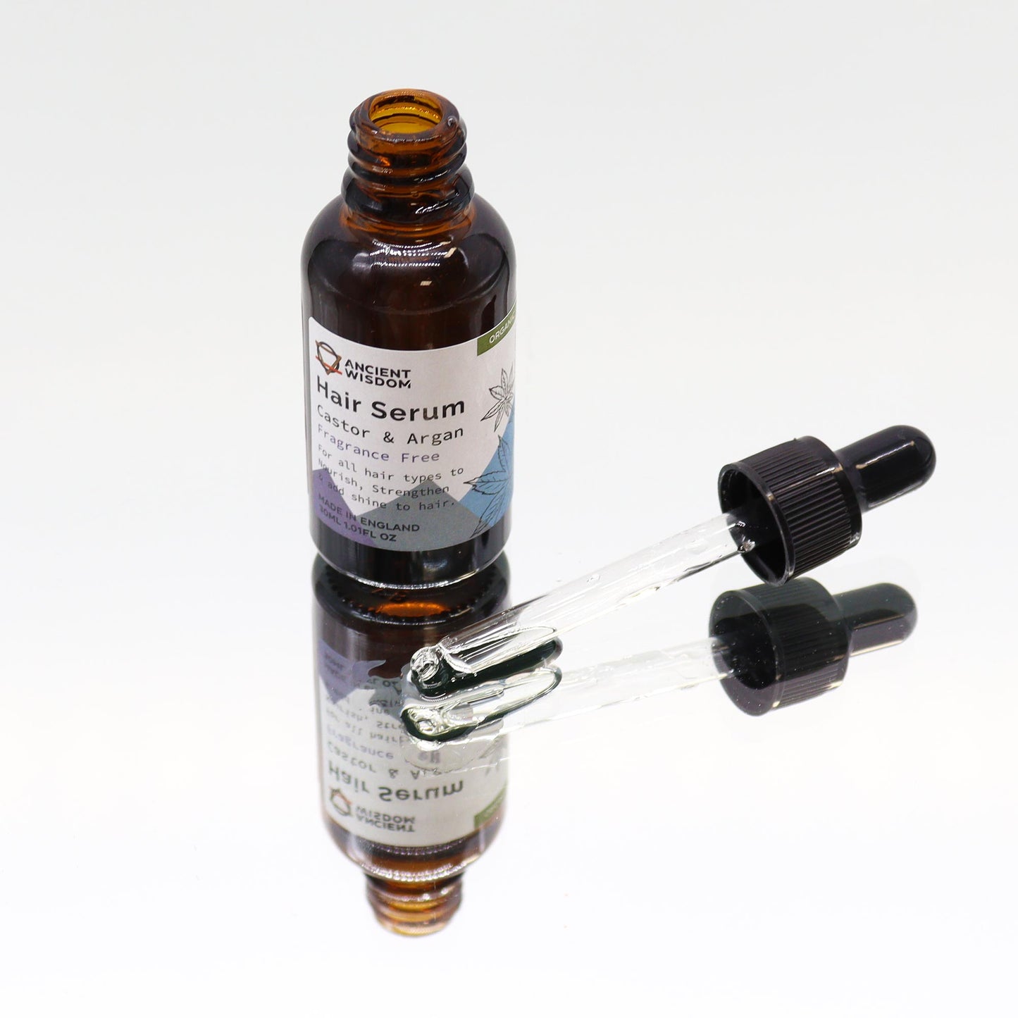 Fragrance-Free Organic Hair Serum - 30ml