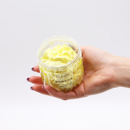 Banana Moisturising Whipped Soap - 120g - Bath & Soak